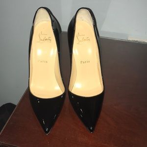 Chistian Louboutin So Kate Black heels